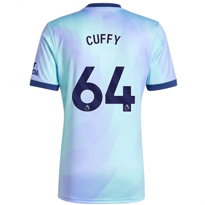 Danxen Men Brooke Norton Cuffy #64 Aqua Third Jersey 2024/25 T-Shirt