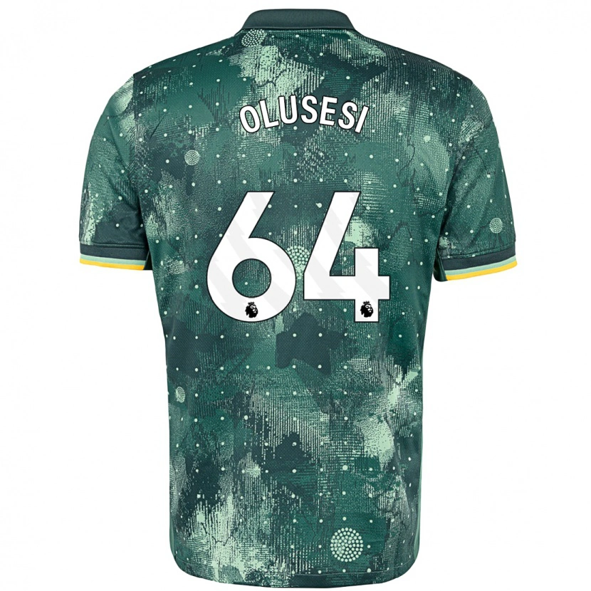 Danxen Men Callum Olusesi #64 Mint Green Third Jersey 2024/25 T-Shirt