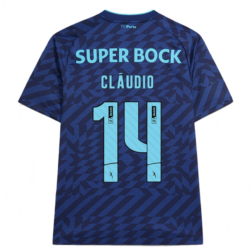 Danxen Men Cláudio Ramos #14 Navy Blue Third Jersey 2024/25 T-Shirt