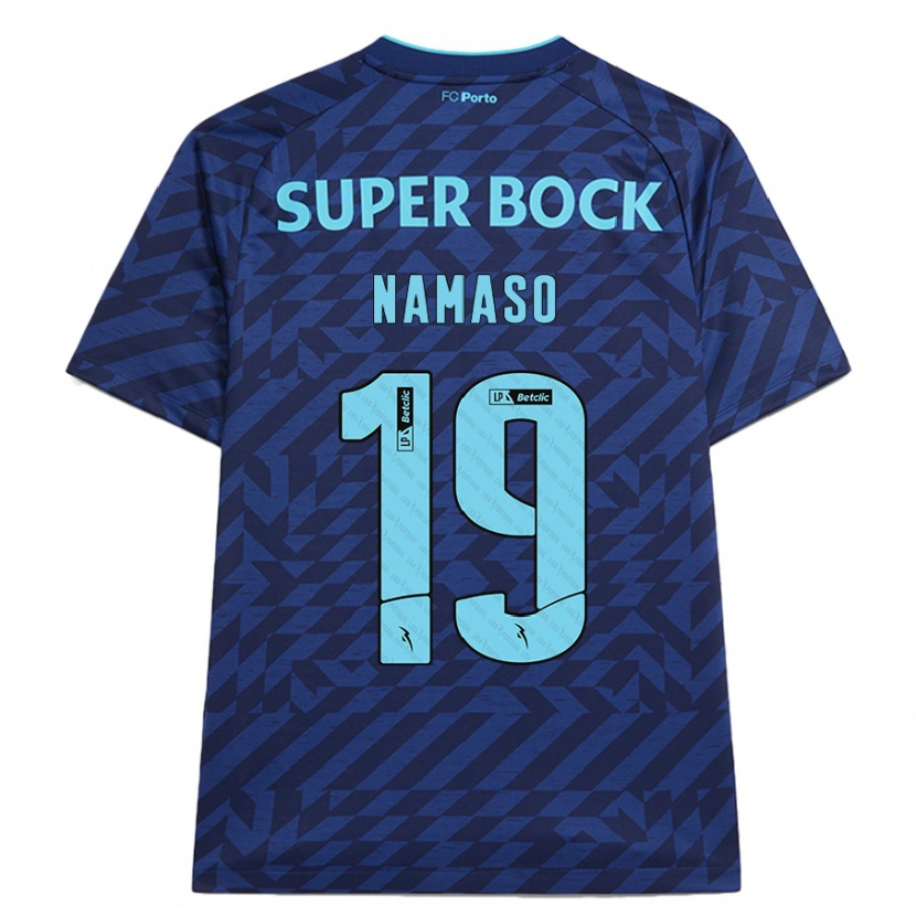 Danxen Men Danny Namaso #19 Navy Blue Third Jersey 2024/25 T-Shirt