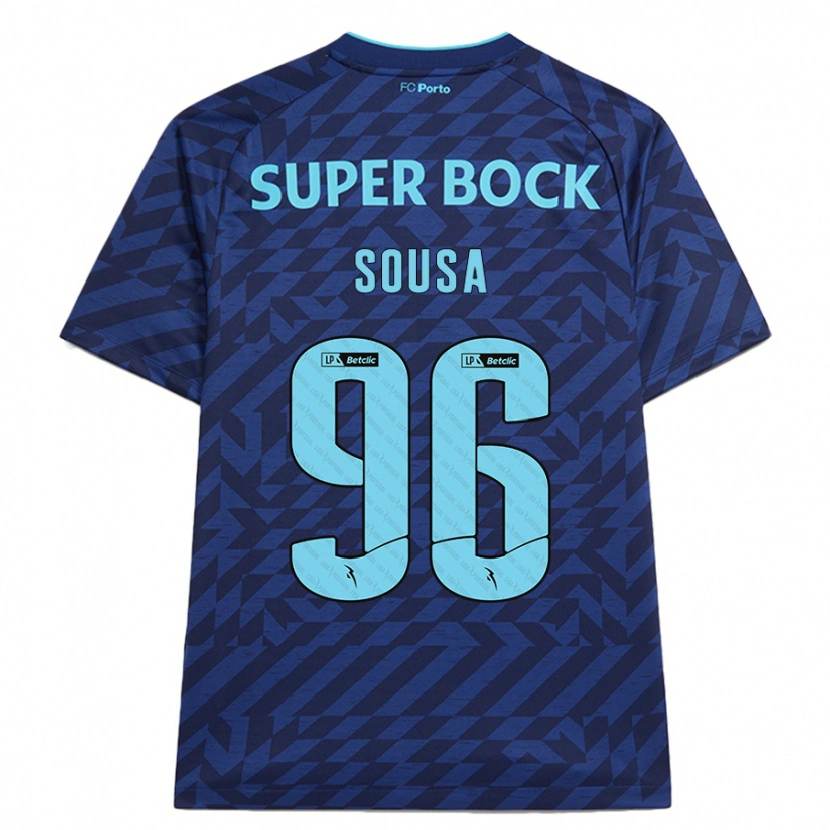 Danxen Men Filipe Sousa #96 Navy Blue Third Jersey 2024/25 T-Shirt