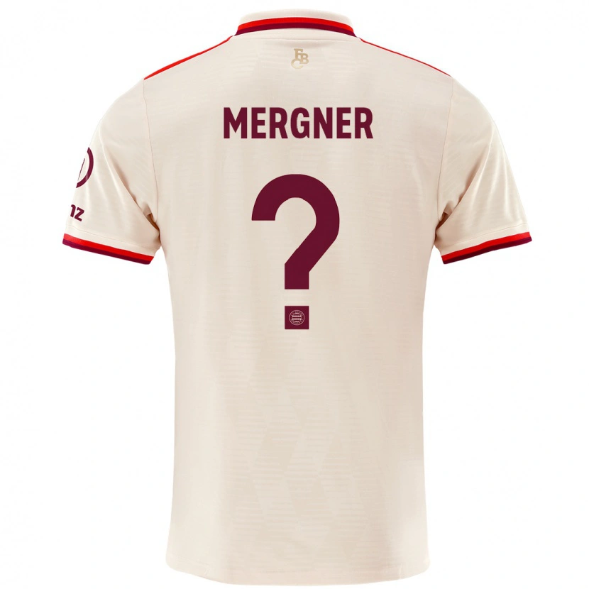 Danxen Men Max Mergner #0 Linen Third Jersey 2024/25 T-Shirt