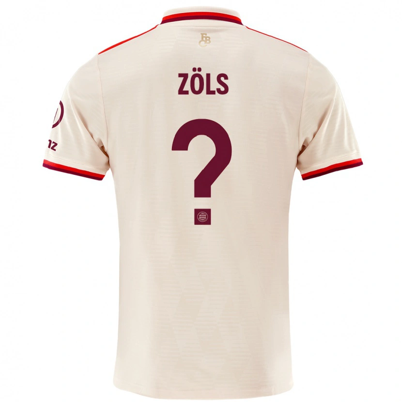 Danxen Men Simon Zöls #0 Linen Third Jersey 2024/25 T-Shirt