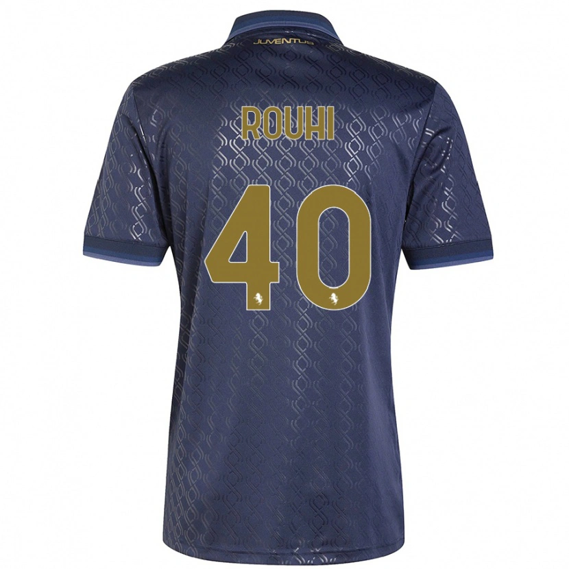 Danxen Men Jonas Rouhi #40 Navy Blue Third Jersey 2024/25 T-Shirt