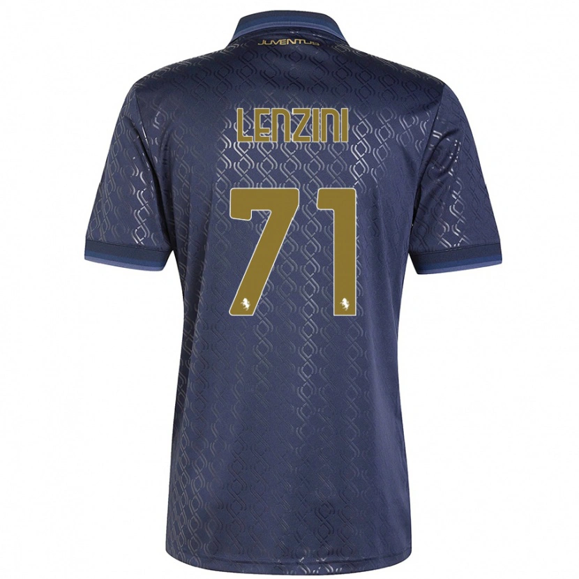 Danxen Men Martina Lenzini #71 Navy Blue Third Jersey 2024/25 T-Shirt