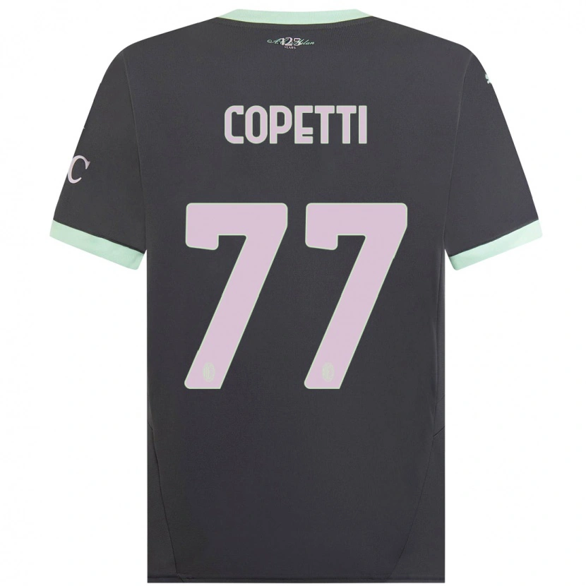 Danxen Men Matilde Copetti #77 Grey Third Jersey 2024/25 T-Shirt