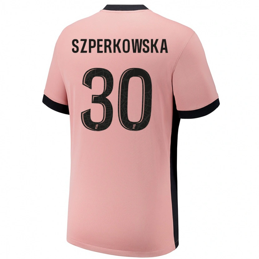 Danxen Men Oliwia Szperkowska #30 Rust Pink Third Jersey 2024/25 T-Shirt