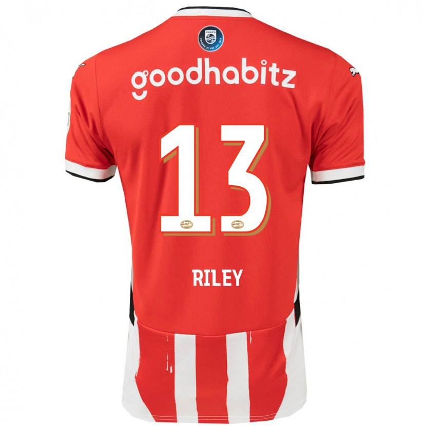 Danxen Women Indiah-Paige Riley #13 Red White Home Jersey 2024/25 T-Shirt