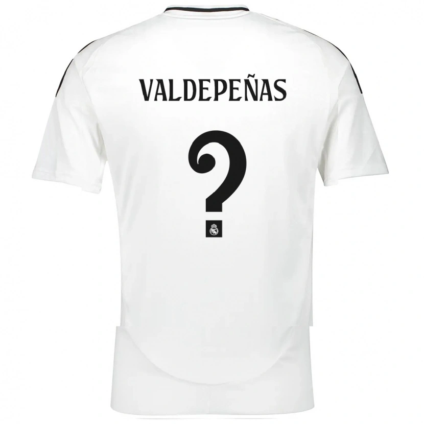 Danxen Women Víctor Valdepeñas #0 White Home Jersey 2024/25 T-Shirt