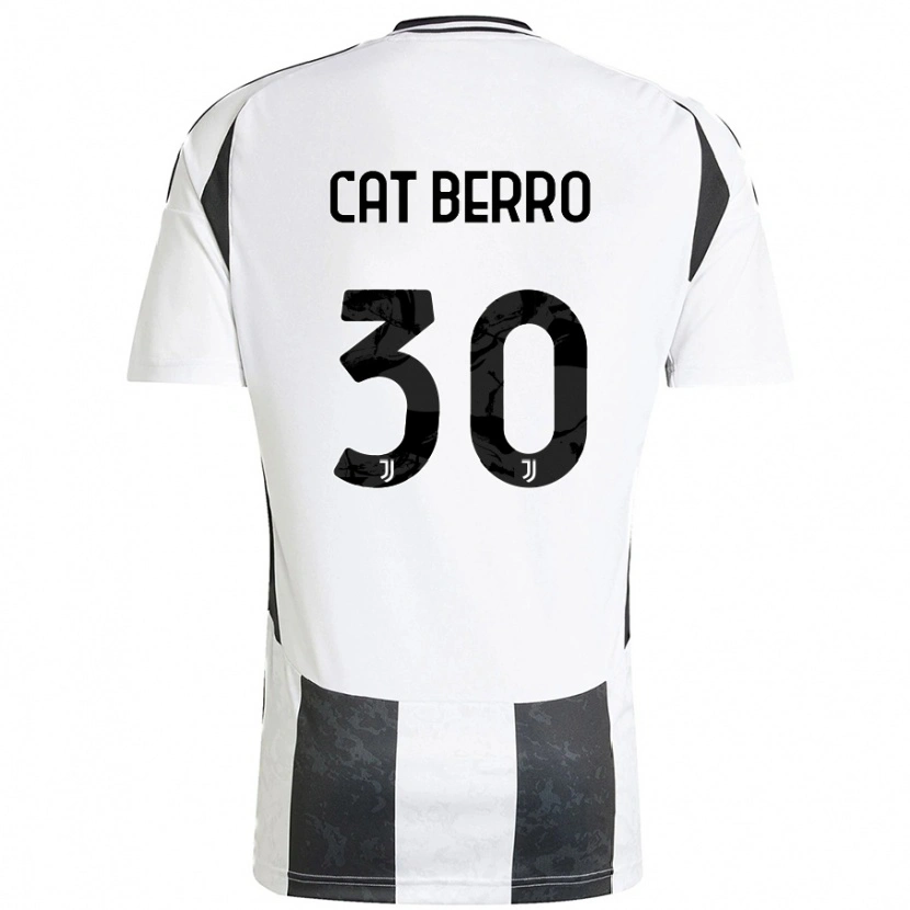 Danxen Women Simone Cat Berro #30 White Black Home Jersey 2024/25 T-Shirt