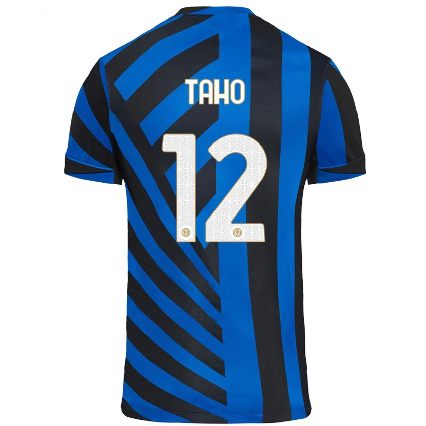 Danxen Women Alain Taho #12 Blue Black Home Jersey 2024/25 T-Shirt