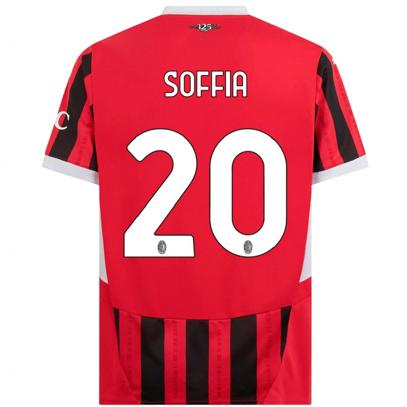 Danxen Women Angelica Soffia #20 Red Black Home Jersey 2024/25 T-Shirt