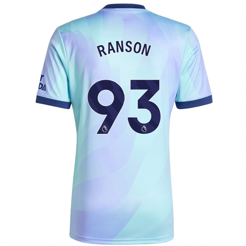 Danxen Women Khari Ranson #93 Aqua Third Jersey 2024/25 T-Shirt