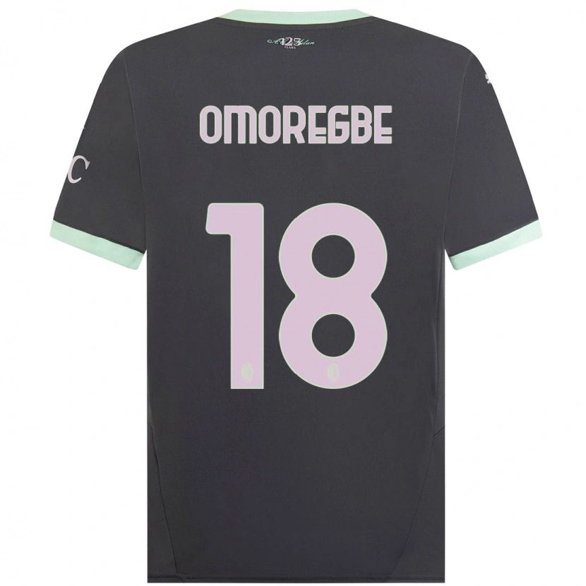 Danxen Women Bob Murphy Omoregbe #18 Grey Third Jersey 2024/25 T-Shirt