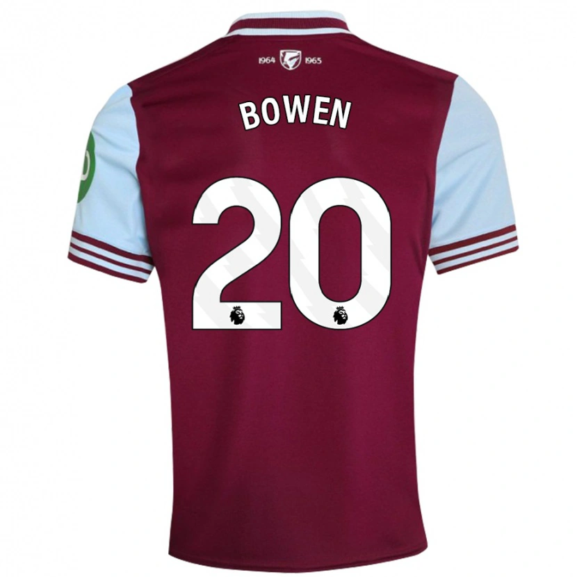 Danxen Kid Jarrod Bowen #20 Dark Red Home Jersey 2024/25 T-Shirt