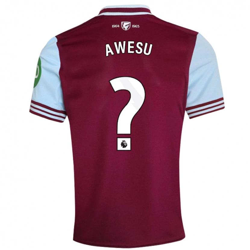 Danxen Kid Lanre Awesu #0 Dark Red Home Jersey 2024/25 T-Shirt