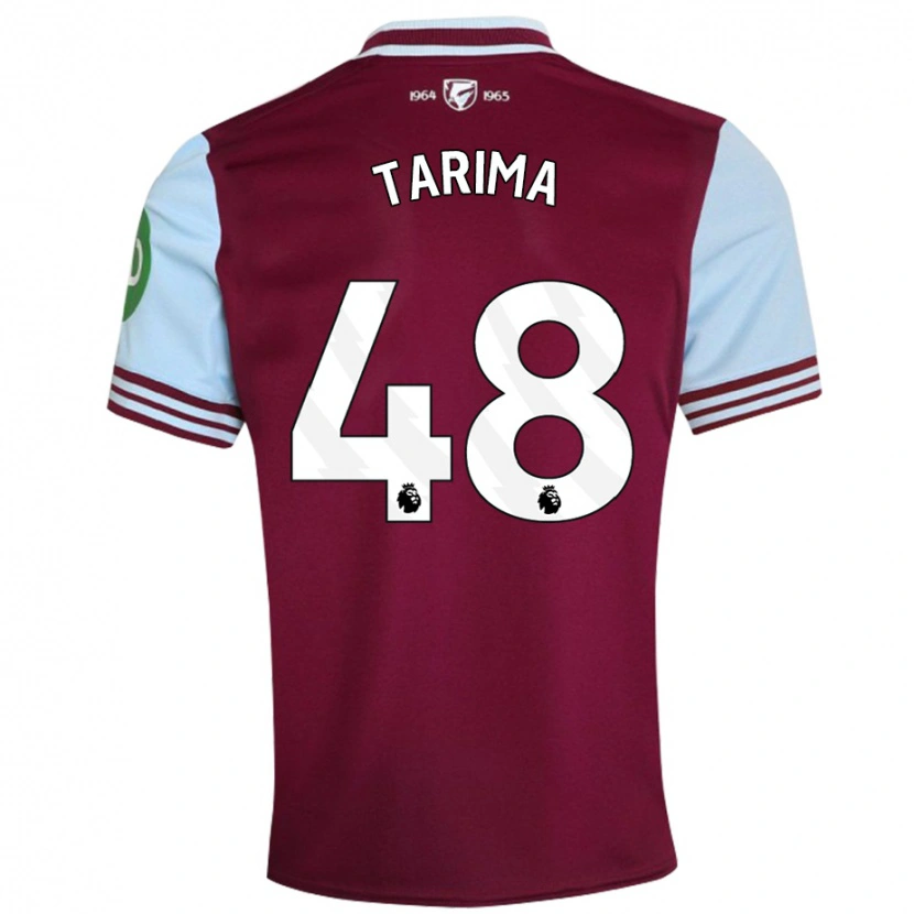 Danxen Kid Sean Tarima #48 Dark Red Home Jersey 2024/25 T-Shirt