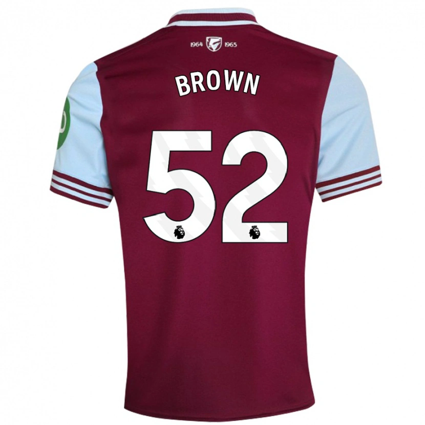 Danxen Kid Luis Brown #52 Dark Red Home Jersey 2024/25 T-Shirt