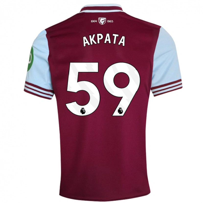 Danxen Kid Tyron Akpata #59 Dark Red Home Jersey 2024/25 T-Shirt