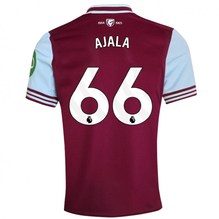 Danxen Kid Joshua Ajala #66 Dark Red Home Jersey 2024/25 T-Shirt