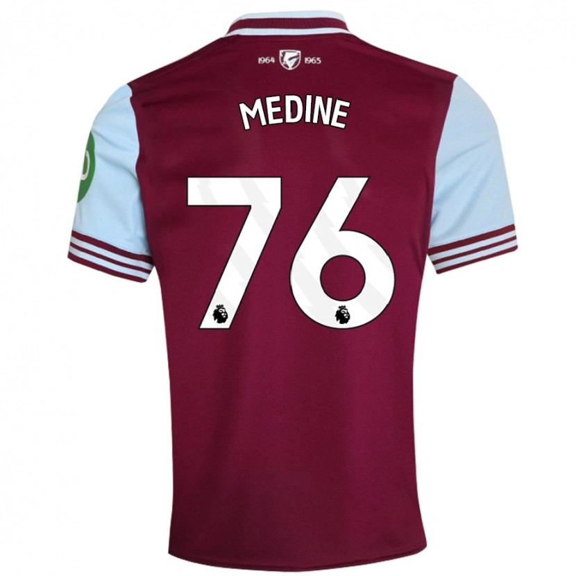 Danxen Kid Jethro Medine #76 Dark Red Home Jersey 2024/25 T-Shirt