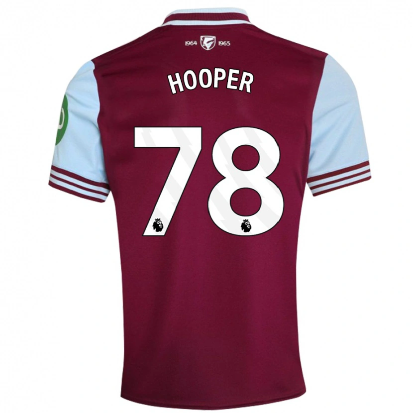 Danxen Kid Finley Hooper #78 Dark Red Home Jersey 2024/25 T-Shirt