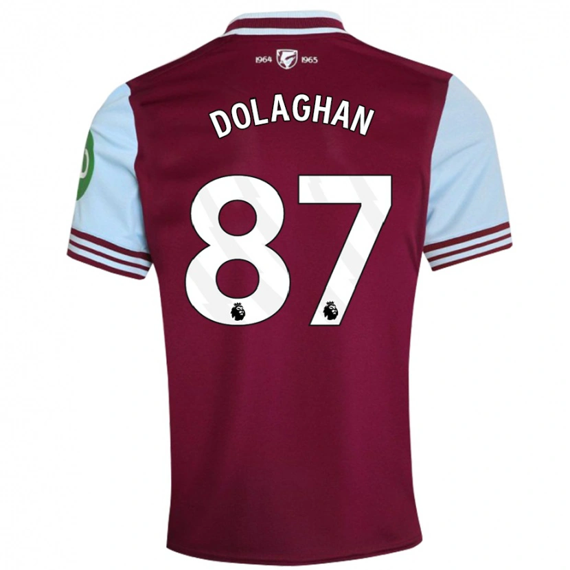 Danxen Kid Brad Dolaghan #87 Dark Red Home Jersey 2024/25 T-Shirt