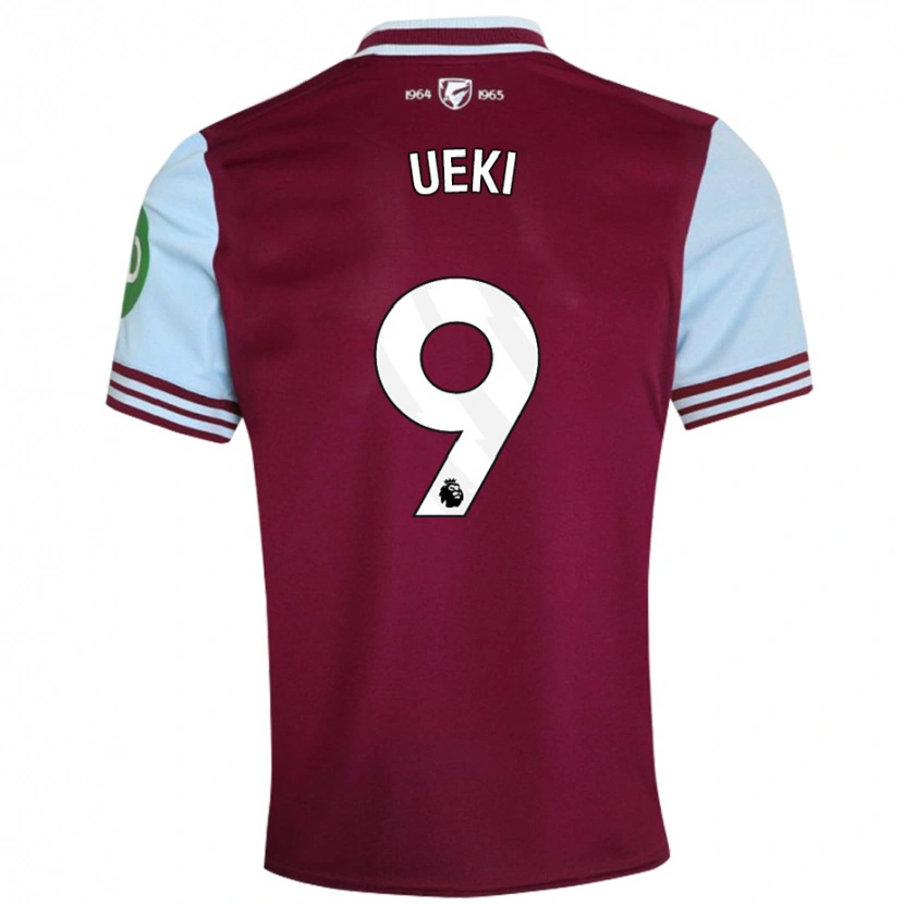 Danxen Kid Riko Ueki #9 Dark Red Home Jersey 2024/25 T-Shirt