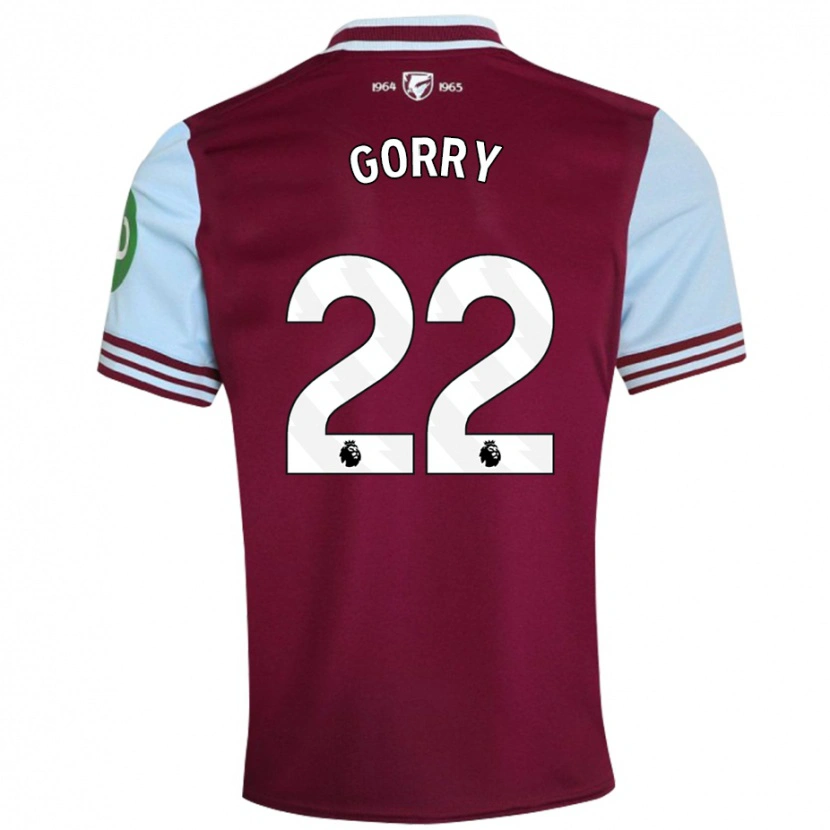 Danxen Kid Katrina Gorry #22 Dark Red Home Jersey 2024/25 T-Shirt