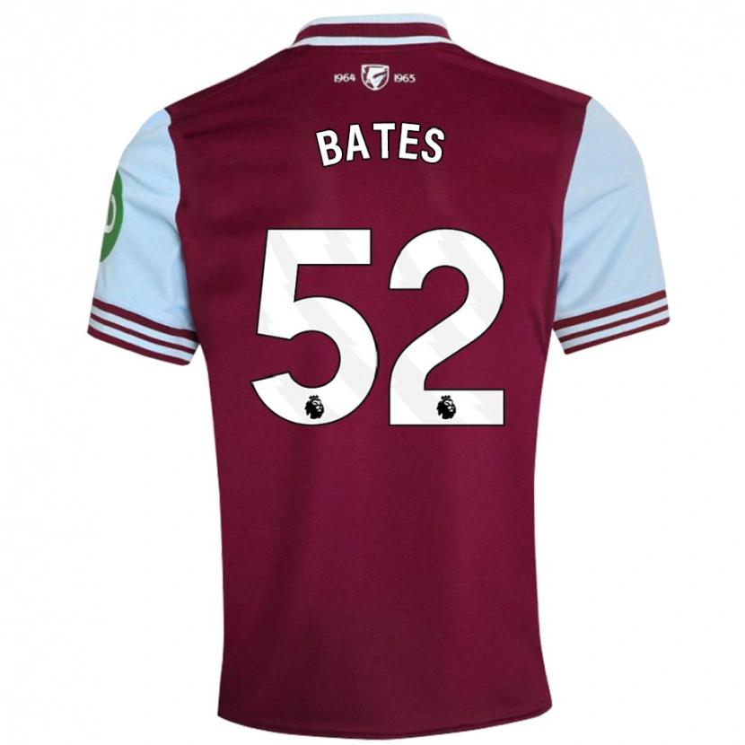 Danxen Kid Billy Bates #52 Dark Red Home Jersey 2024/25 T-Shirt