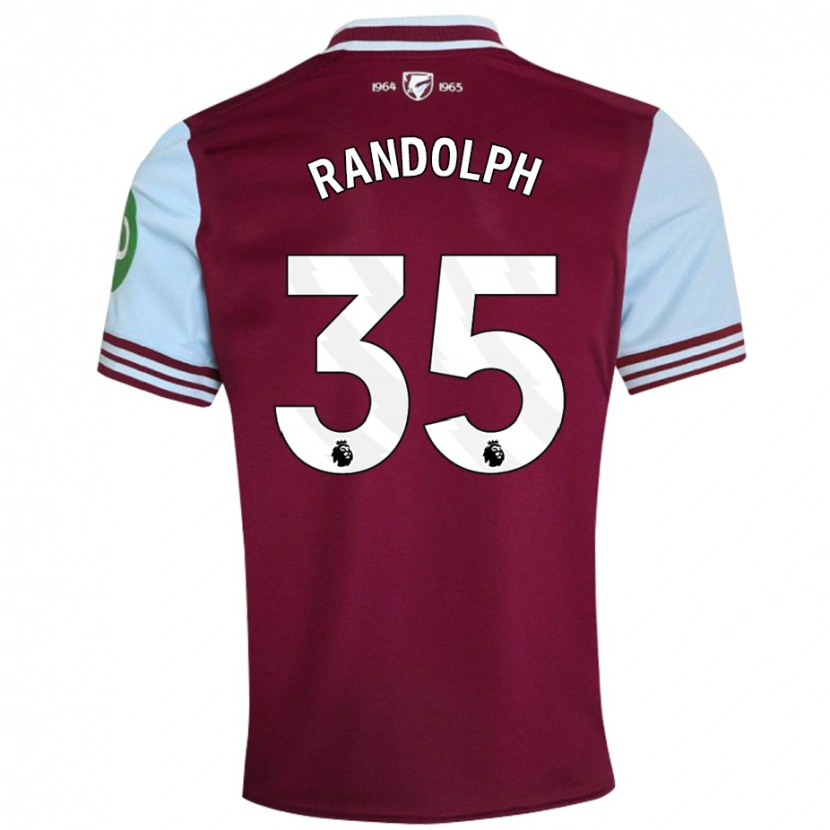 Danxen Kid Darren Randolph #35 Dark Red Home Jersey 2024/25 T-Shirt