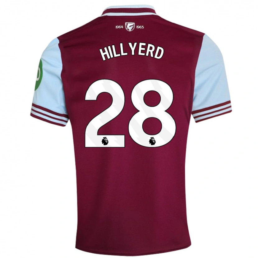 Danxen Kid Sophie Hillyerd #28 Dark Red Home Jersey 2024/25 T-Shirt