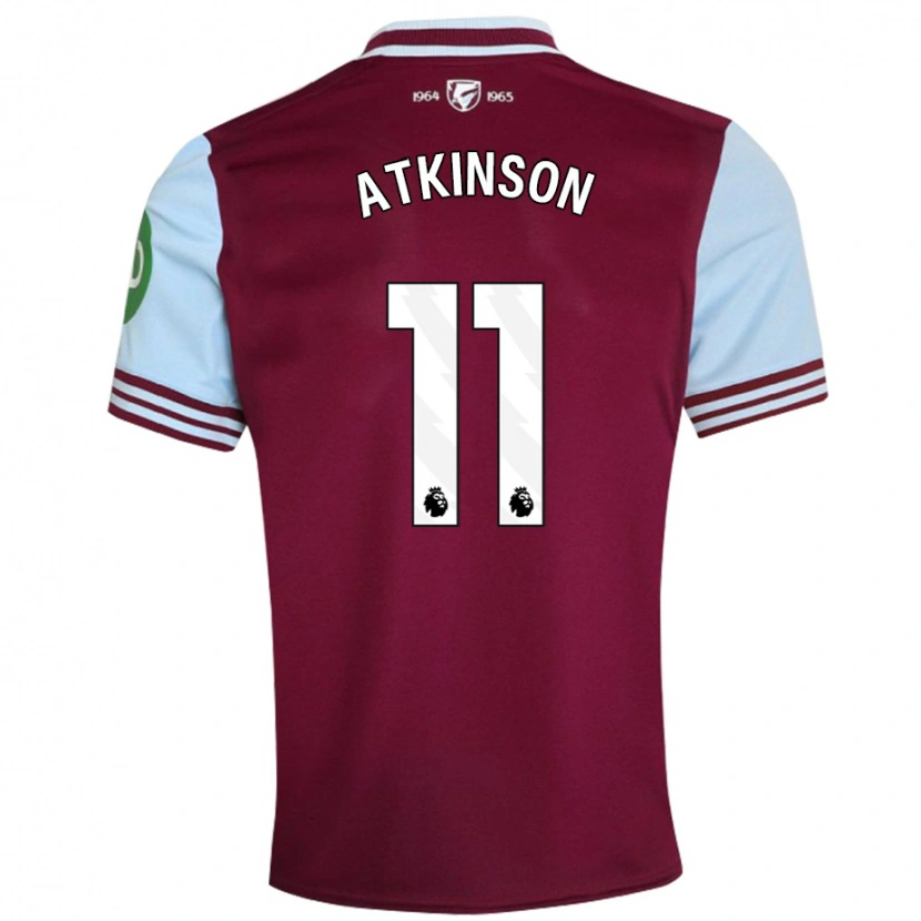 Danxen Kid Izzy Atkinson #11 Dark Red Home Jersey 2024/25 T-Shirt