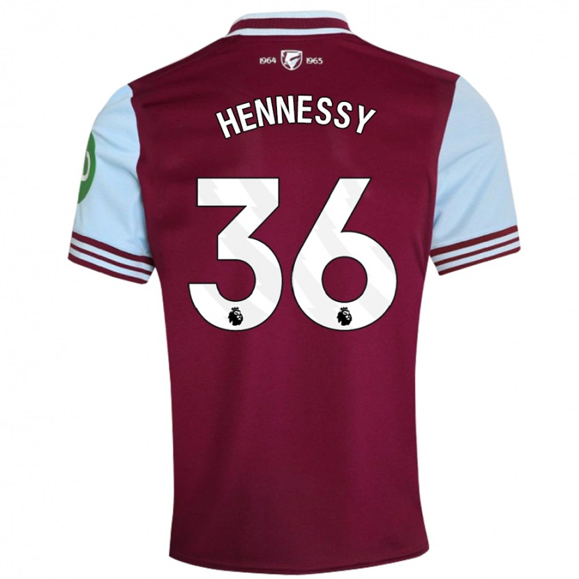 Danxen Kid Alexandra Hennessy #36 Dark Red Home Jersey 2024/25 T-Shirt