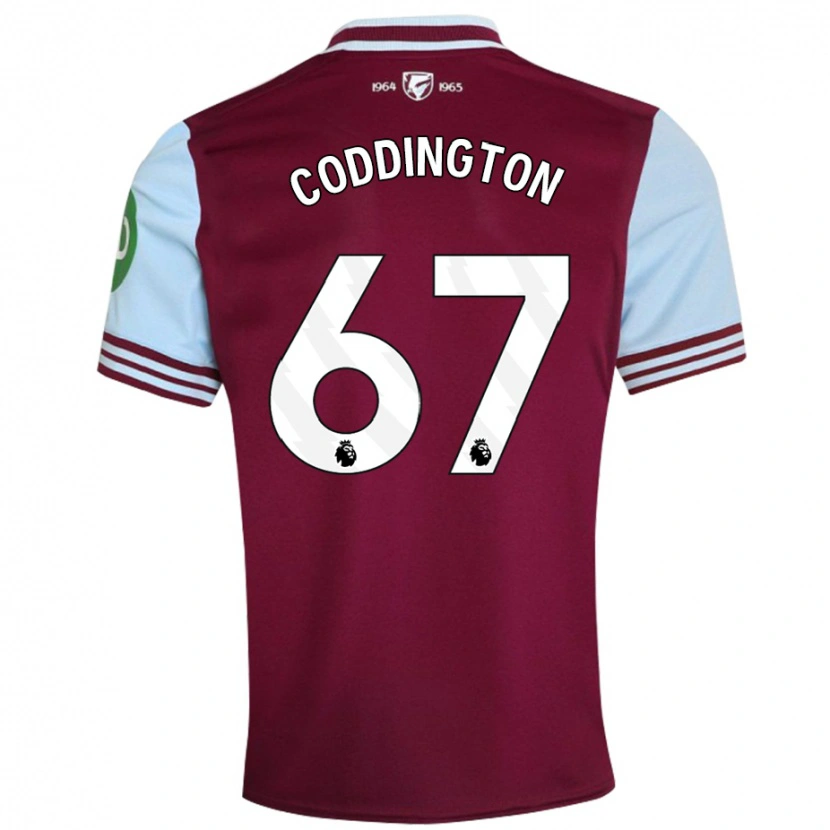 Danxen Kid Remy Coddington #67 Dark Red Home Jersey 2024/25 T-Shirt