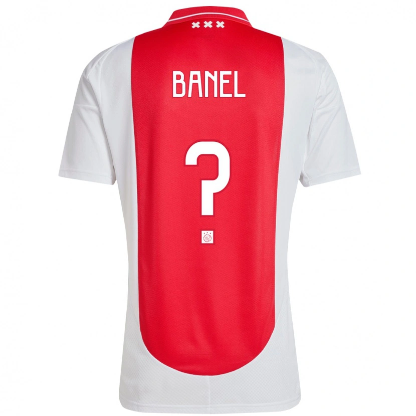 Danxen Kid Jaydon Banel #0 Red White Home Jersey 2024/25 T-Shirt