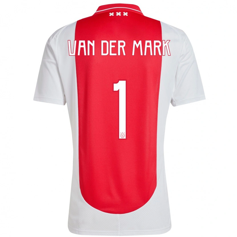 Danxen Kid Jesper Van Der Mark #1 Red White Home Jersey 2024/25 T-Shirt