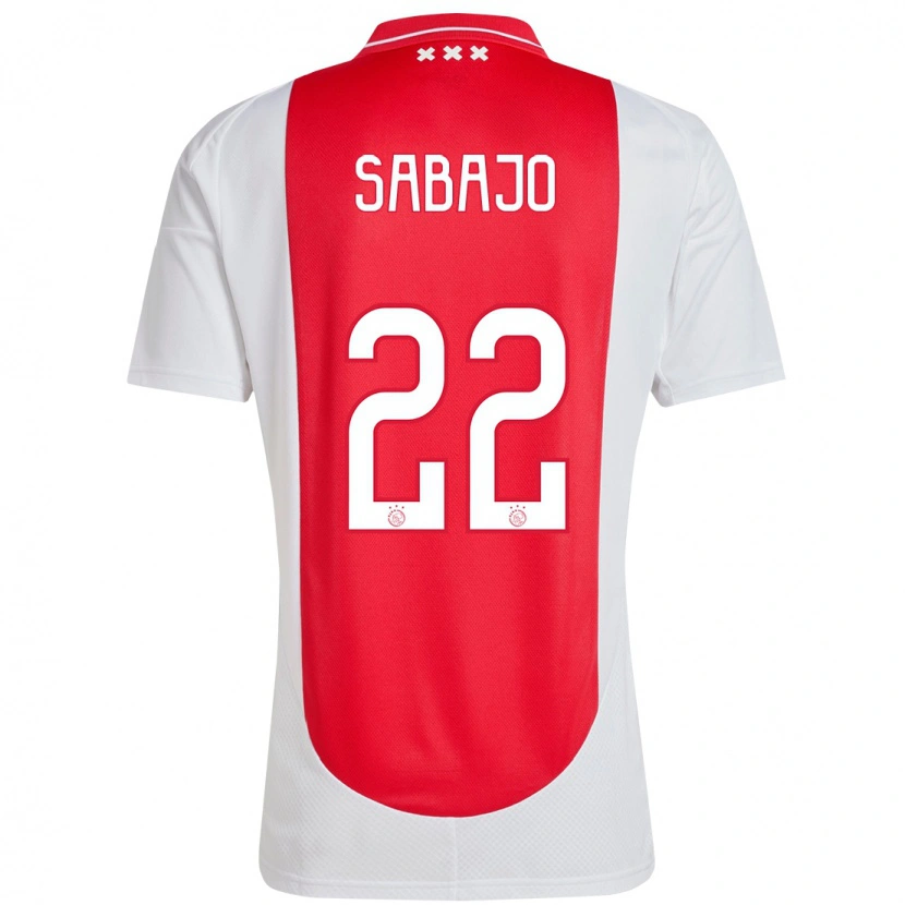 Danxen Kid Quinty Sabajo #22 Red White Home Jersey 2024/25 T-Shirt