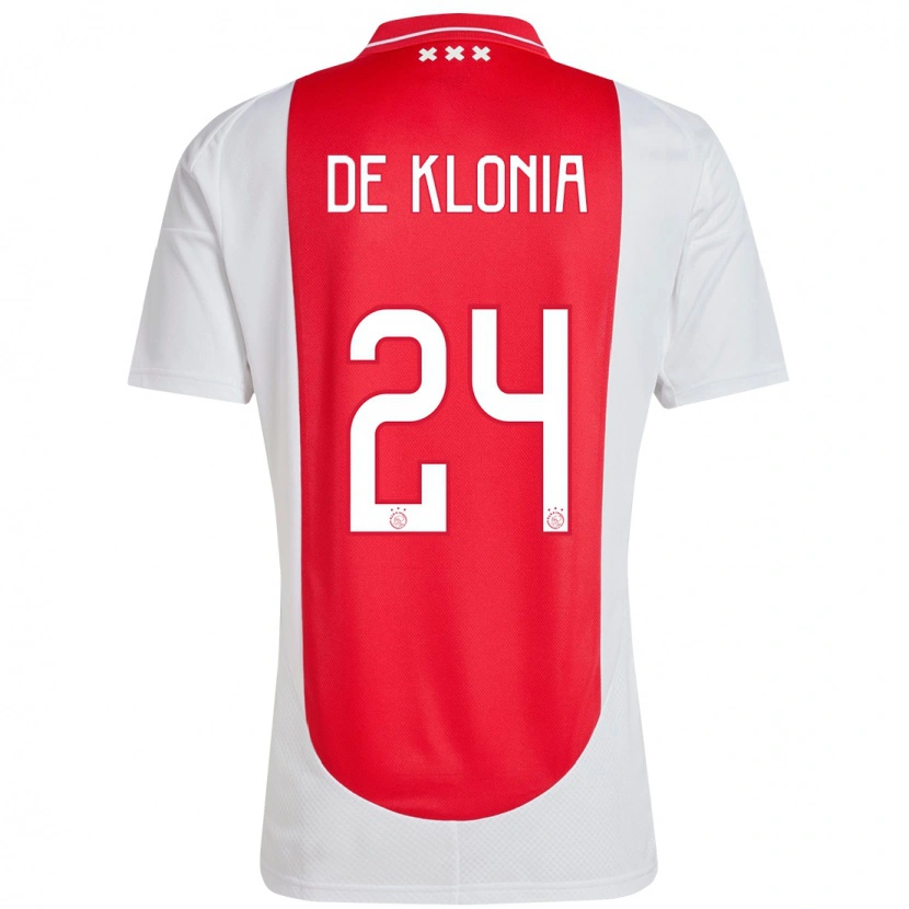 Danxen Kid Daliyah De Klonia #24 Red White Home Jersey 2024/25 T-Shirt