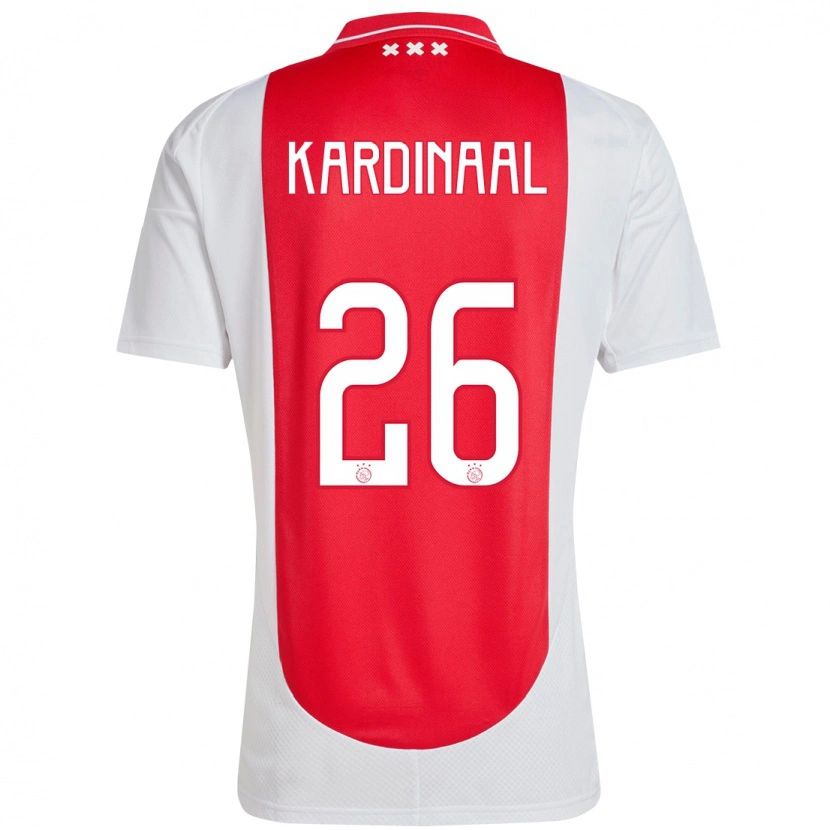 Danxen Kid Isa Kardinaal #26 Red White Home Jersey 2024/25 T-Shirt