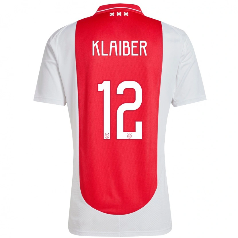 Danxen Kid Sean Klaiber #12 Red White Home Jersey 2024/25 T-Shirt