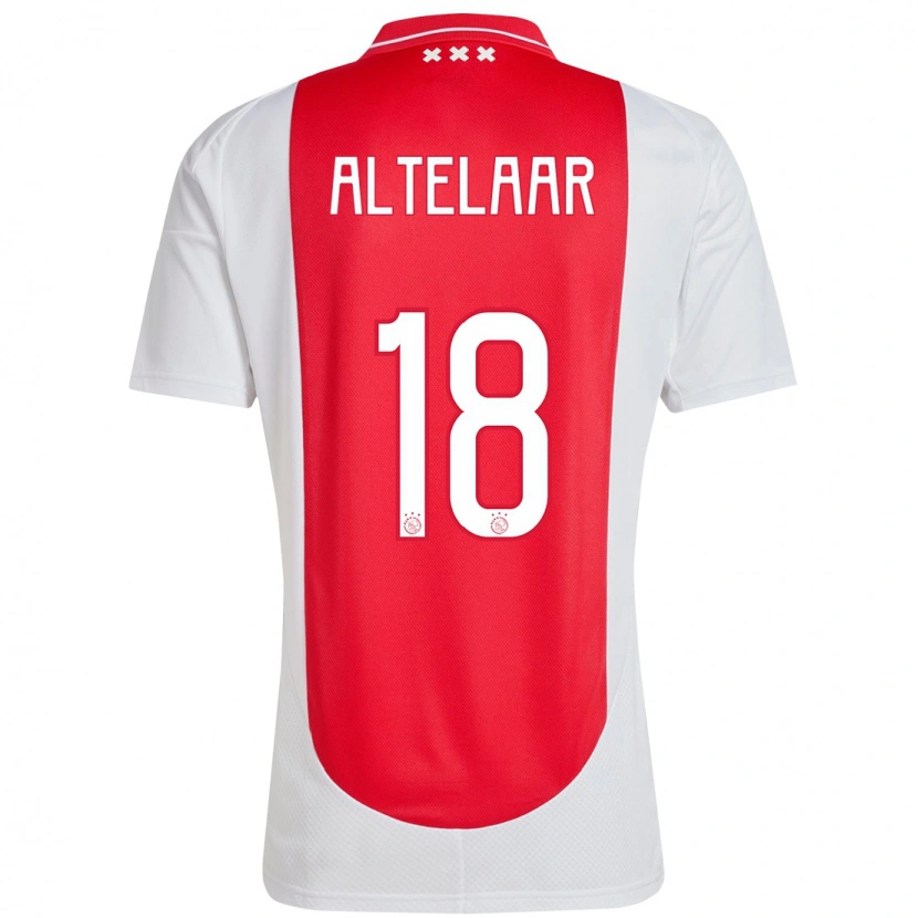 Danxen Kid Jamie Altelaar #18 Red White Home Jersey 2024/25 T-Shirt