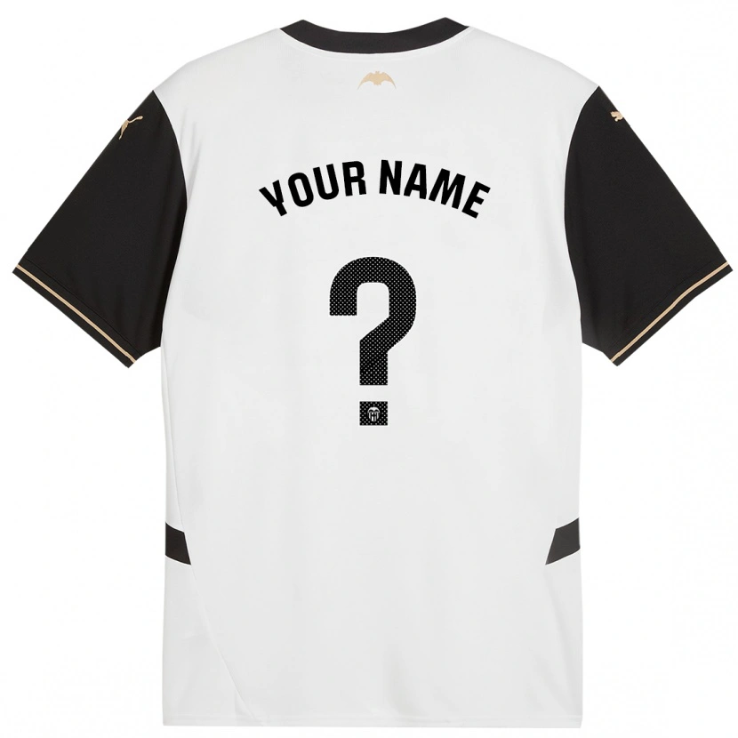 Danxen Kid Your Name #0 White Black Home Jersey 2024/25 T-Shirt