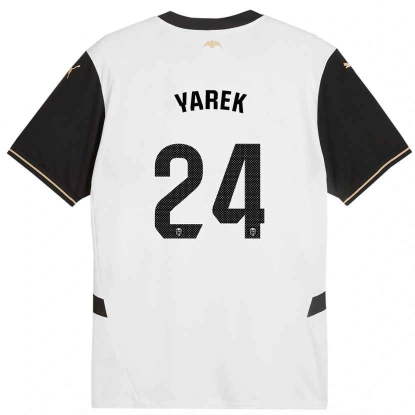 Danxen Kid Yarek Gasiorowski #24 White Black Home Jersey 2024/25 T-Shirt