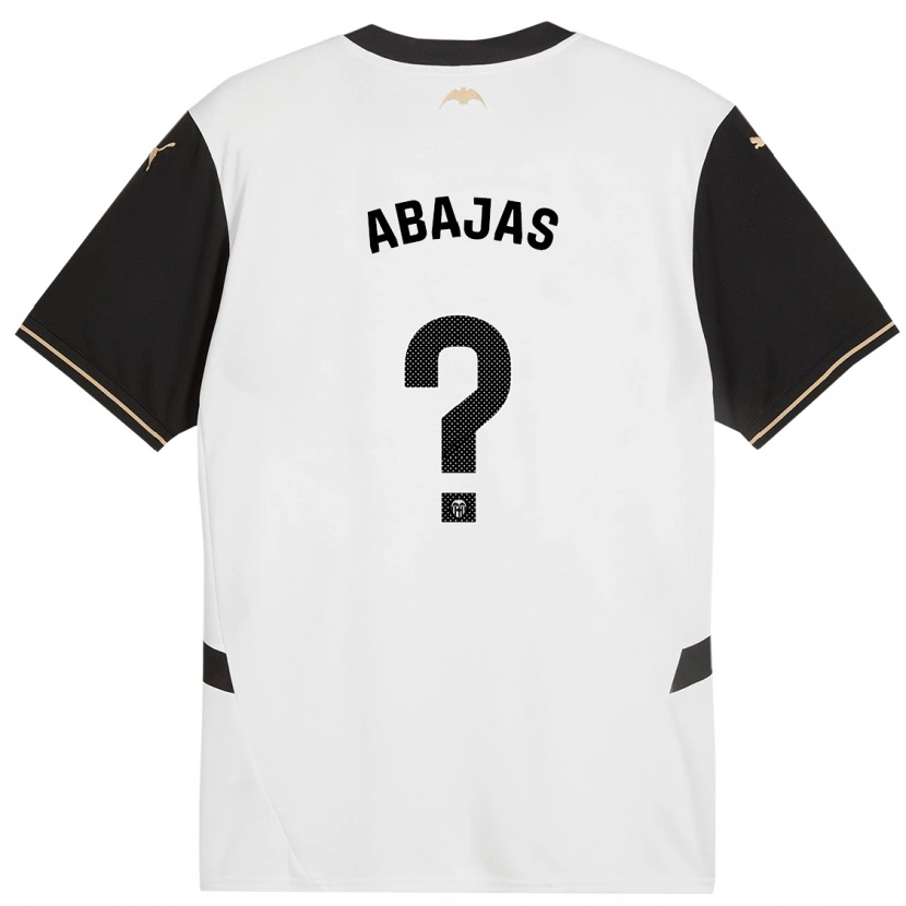 Danxen Kid Rodrigo Abajas #0 White Black Home Jersey 2024/25 T-Shirt