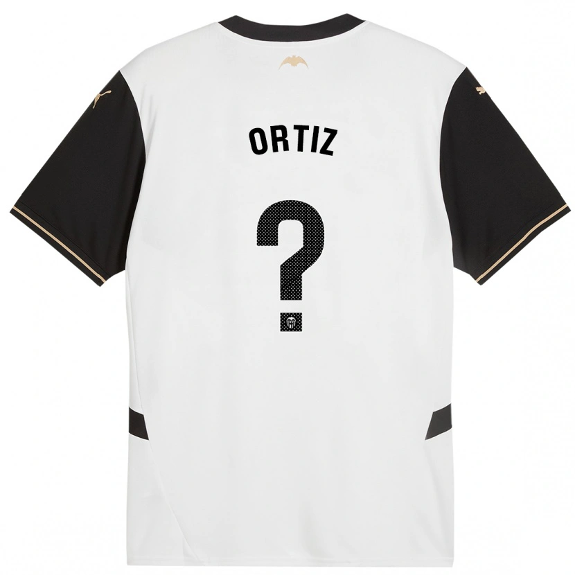 Danxen Kid Pablo Ortiz #0 White Black Home Jersey 2024/25 T-Shirt