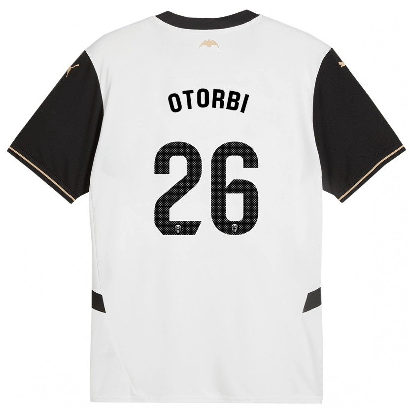 Danxen Kid David Otorbi #26 White Black Home Jersey 2024/25 T-Shirt