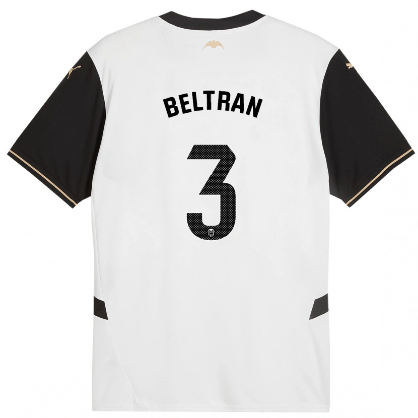 Danxen Kid Bea Beltran #3 White Black Home Jersey 2024/25 T-Shirt