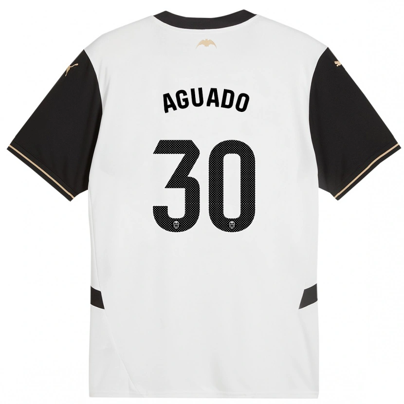 Danxen Kid Julia Aguado #30 White Black Home Jersey 2024/25 T-Shirt