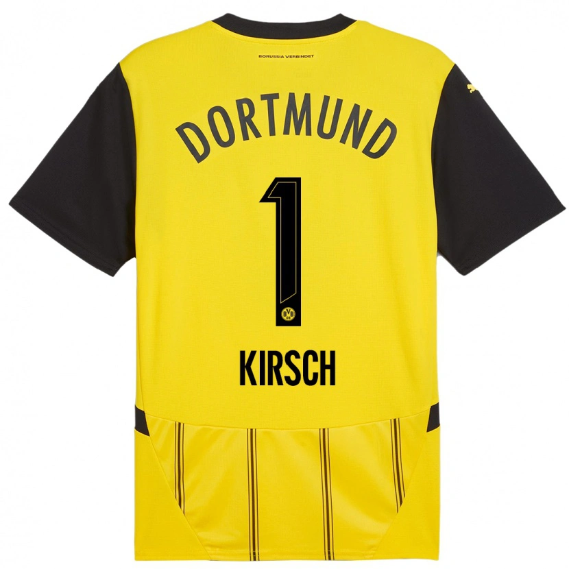 Danxen Kid Marian Kirsch #1 Yellow Black Home Jersey 2024/25 T-Shirt